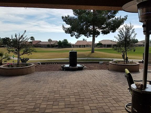 view of the golf course