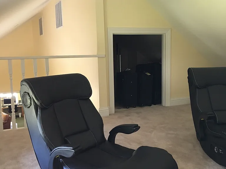 Loft & storage space.
