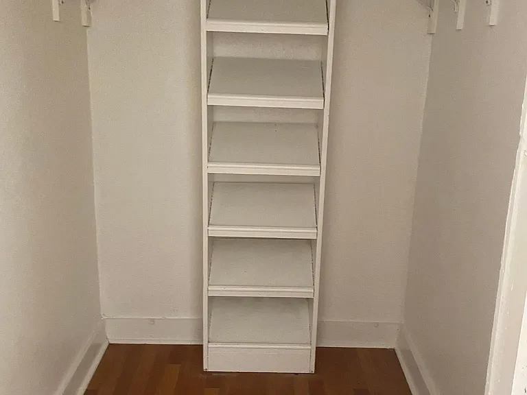 Nice large closet for bdrm 1 ( flooring being replaced)