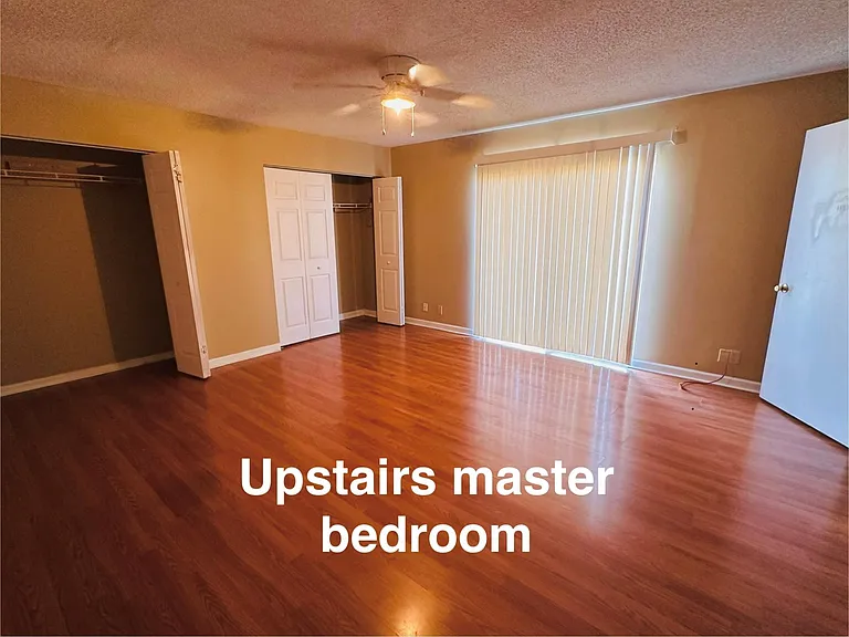 Upstairs master bedroom