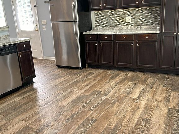 kitchen wall and front door
