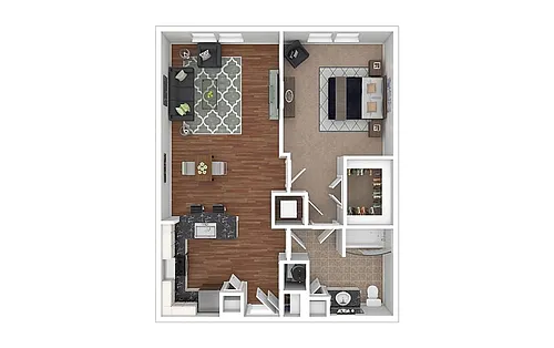 Floor plan A17 - Gardenia