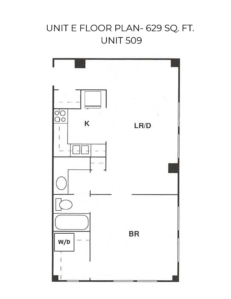 Floor plan E
