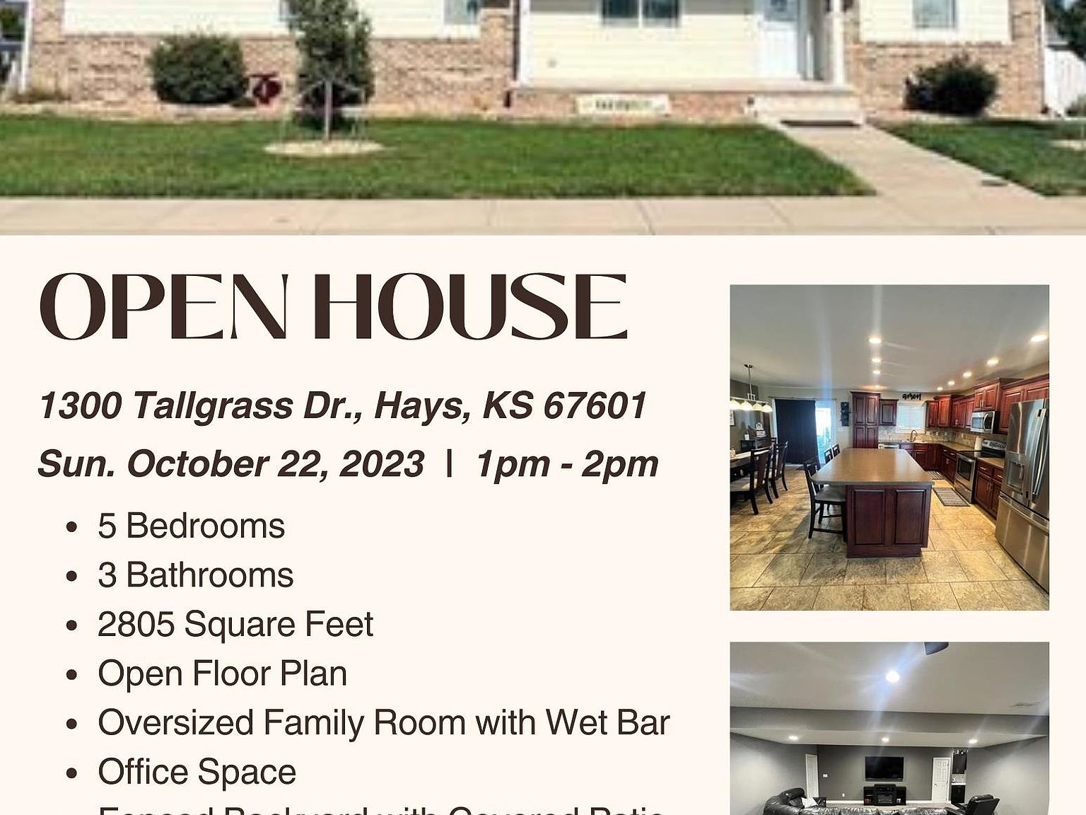 1300 Tallgrass Dr, Hays, KS 67601 | MLS #202659 | Zillow