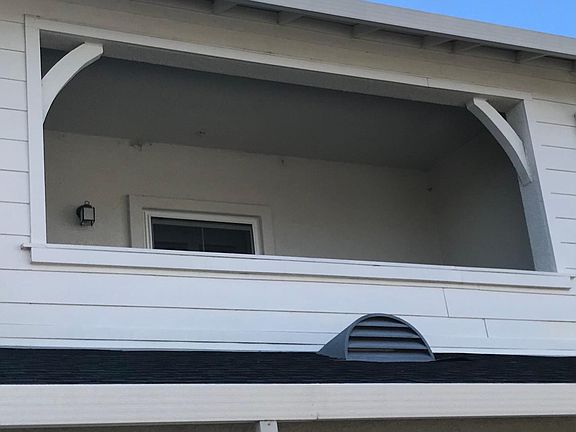 Outside view of the balcony