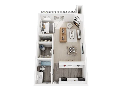 Floor plan Studio