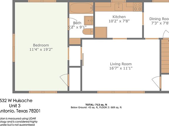 3rd image of 1532 W Huisache Ave APT 3