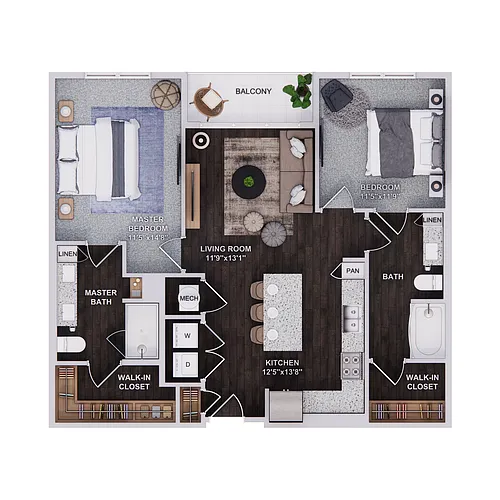 Floor plan B1