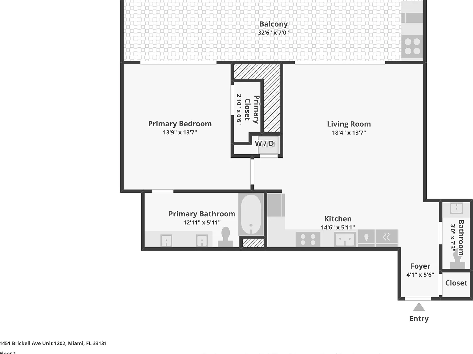 1451 Brickell Ave — Photo 1