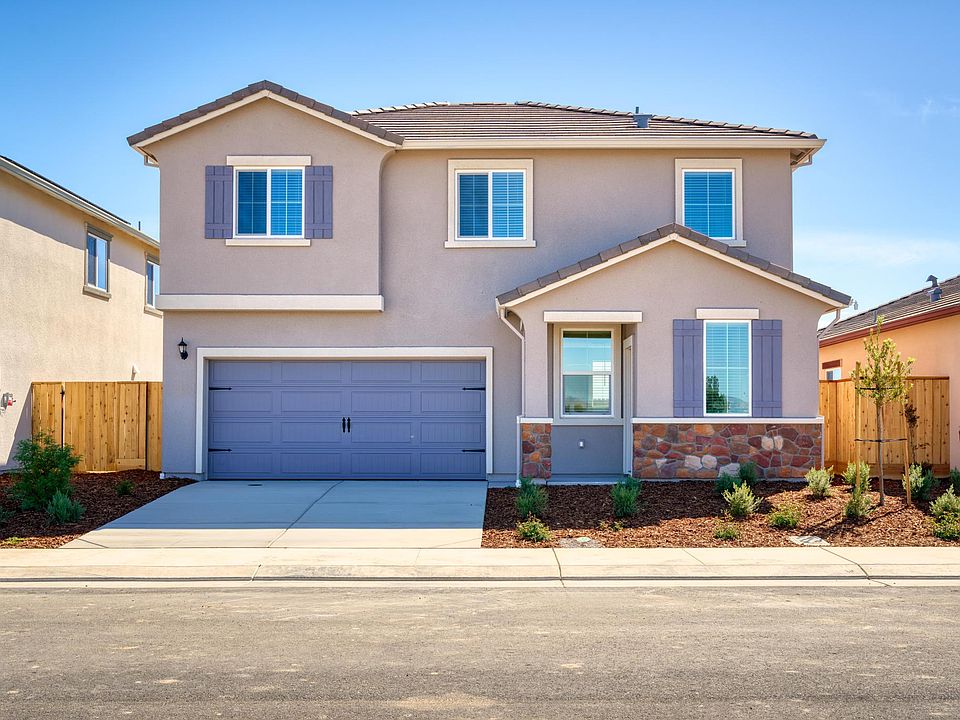 The Dorado is a beautiful two story with stucco!
