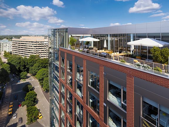 Outdoor Terrace w/ City Views