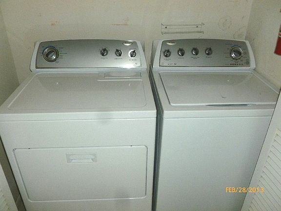New Washer Dryer 
