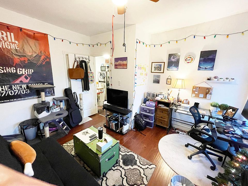 Living Room ( It is shown as the south bedroom in Plan )