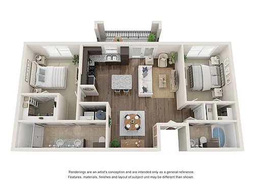 Floor plan B1
