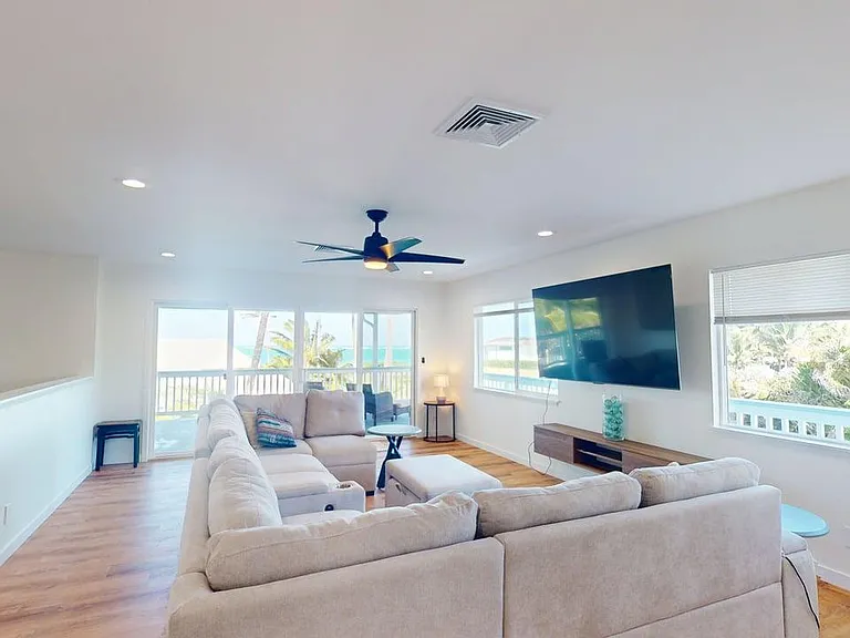 Ocean view Family room second floor