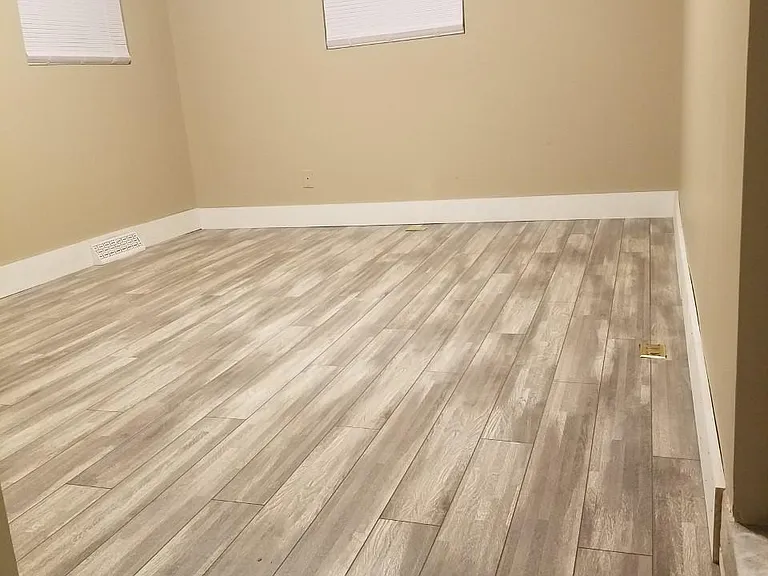 Bedroom #3 (view from inside walk-in closet)