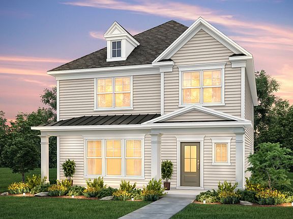 Richardson Exterior 4 features Hardi Board Siding and Covered Front Rocking Chair Porch