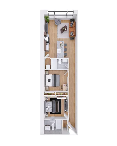 Floor plan 301