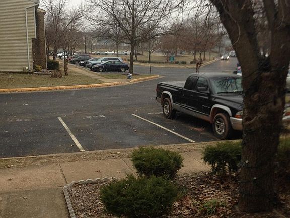 Two parking spaces plus visitor parking