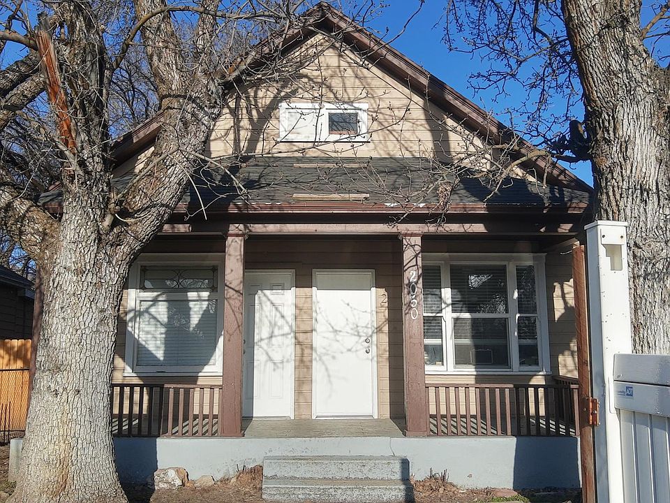 Front of Triplex from Monroe Blvd.
Unit #1 is on the left