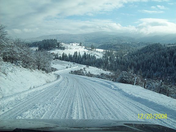 1.5 mile road from property
