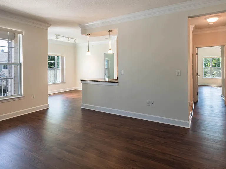 Living Room with Hard Surface Flooring