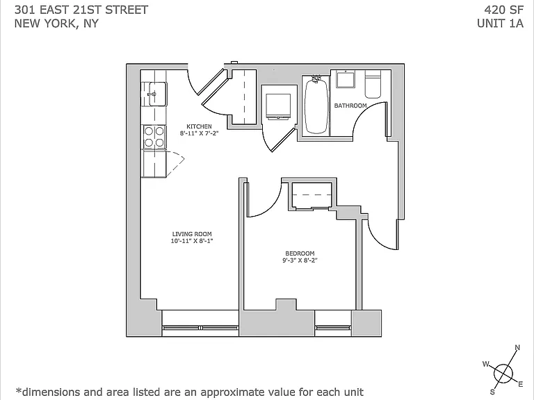 301 E 21st St #1A — Photo 7