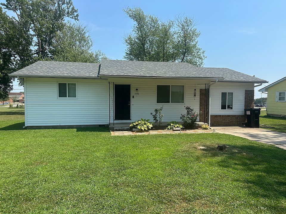 Front of Home with new landscaping