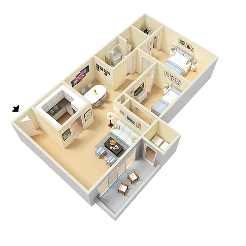 Floor plan Fletcher