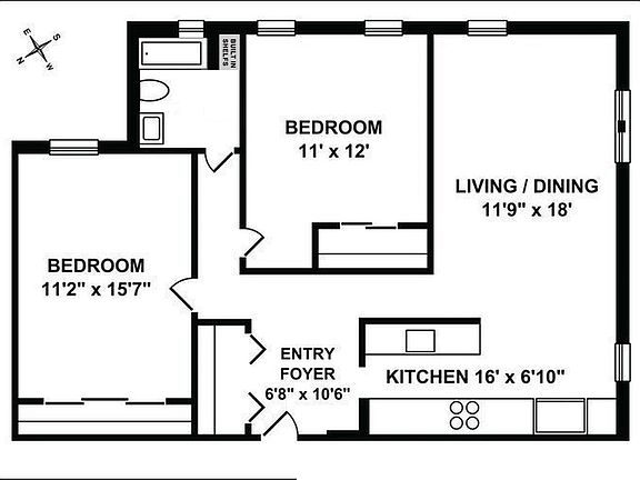 3rd image of 345 Montgomery St APT 2A