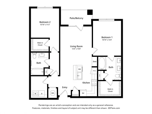 Floor plan B8