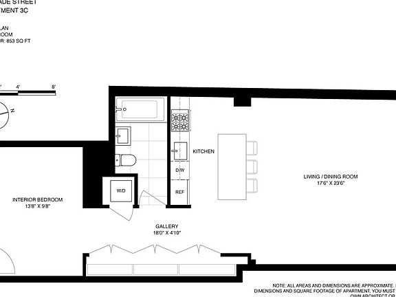 2nd image of 77 Reade St APT 3C