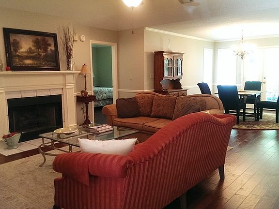 Open Floor Plan Living and Dining Area
