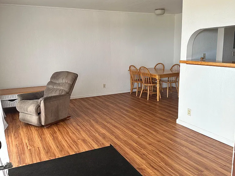 View from front door into unit