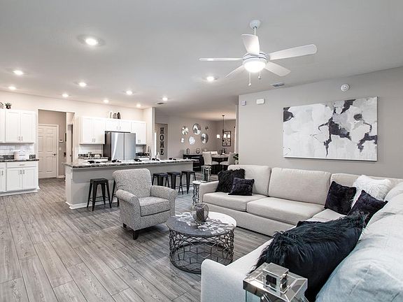 Welcoming and open gathering area - Summerlyn home plan by Highland Homes