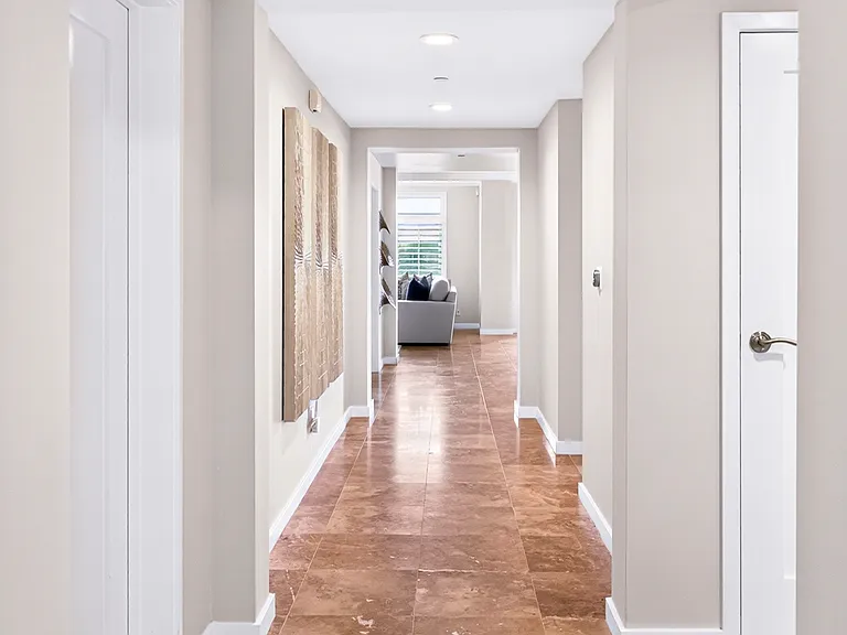 Hallway into Condo