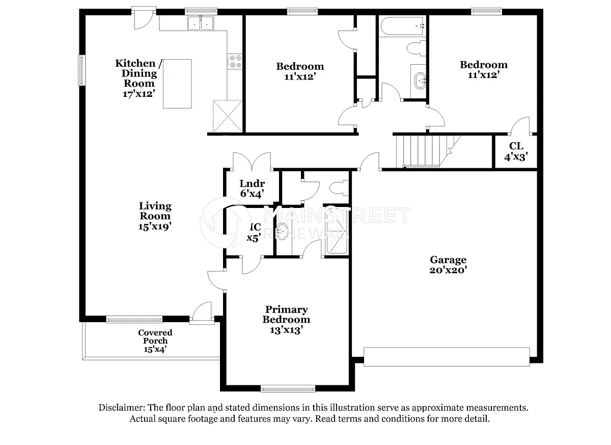 Floor Plan - 460 Heatherwood Dr