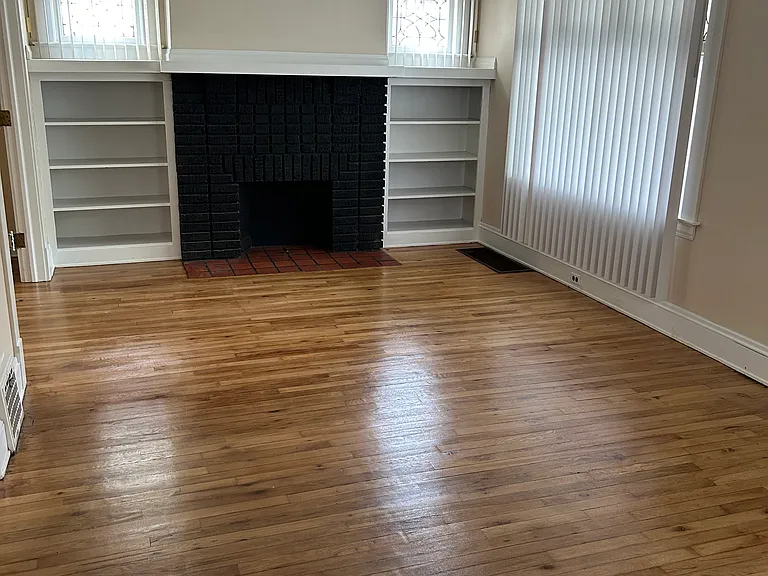 Spacious living room area