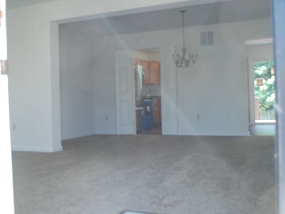 new carpet from front door