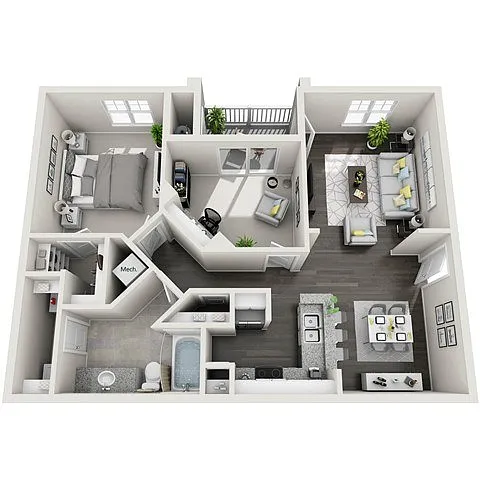 Floor plan Belmont