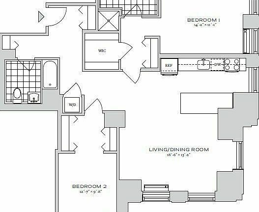 2nd image of 70 Pine St APT 4305