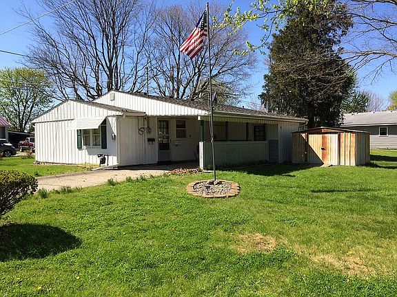 Carport view from side back