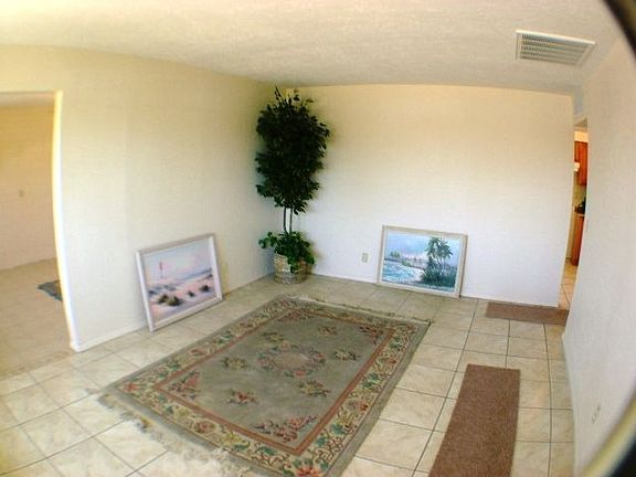 Living Room with Tile