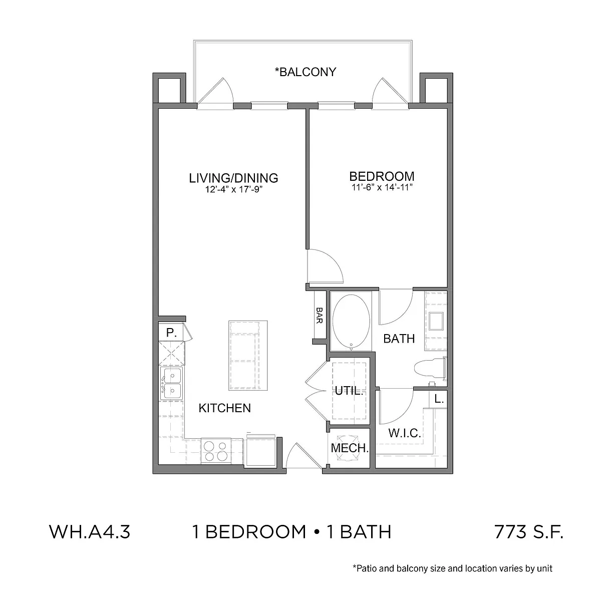 Floor plan WH.A4.3