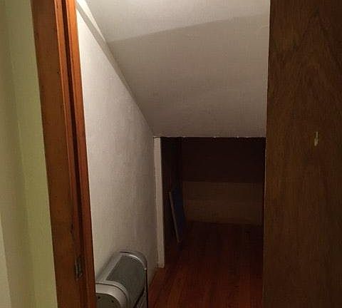 Under stairs storage/closet