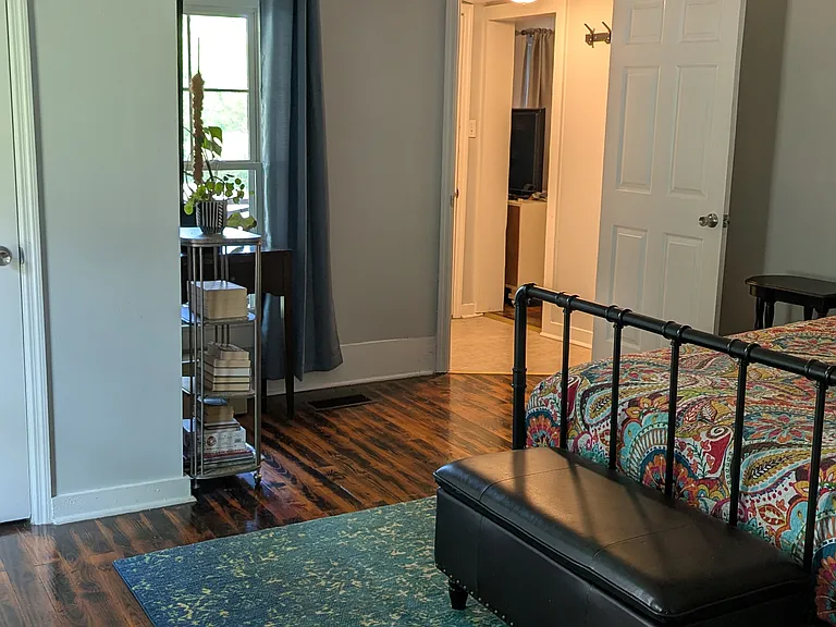 Master Bedroom from Kitchen view