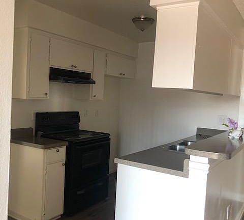 stove in kitchen