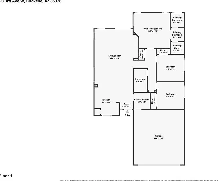 3 bed, 2.0 bath, 1238 sqft, $1,645 — Photo 2