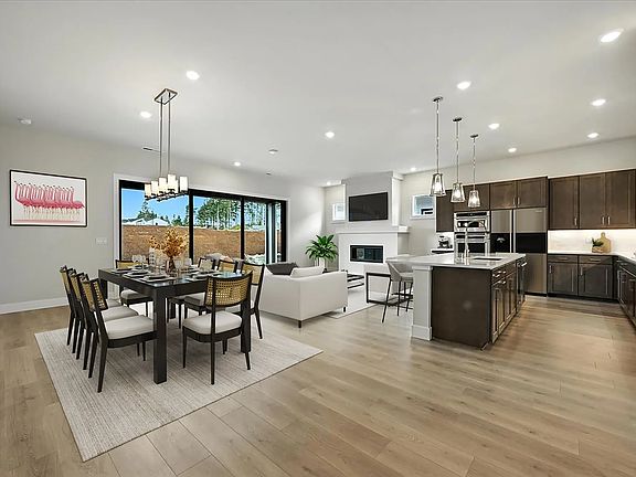 Great Room Virtually Rendered