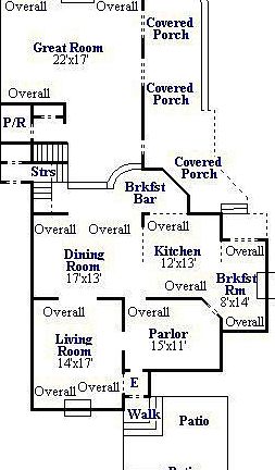 Main Floor plan